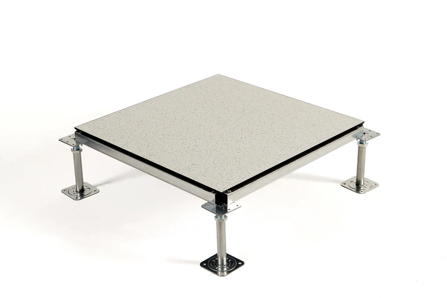 Panelway Vinyl steel raised floor with its real support arrangement